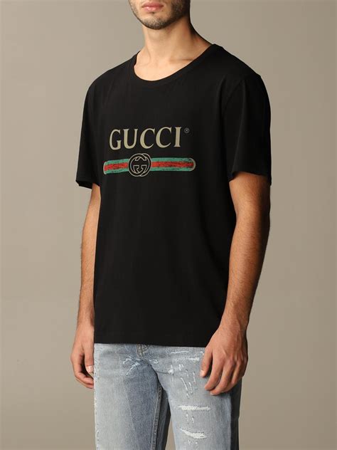 vintage gucci graphic tee|authentic Gucci t shirt men.